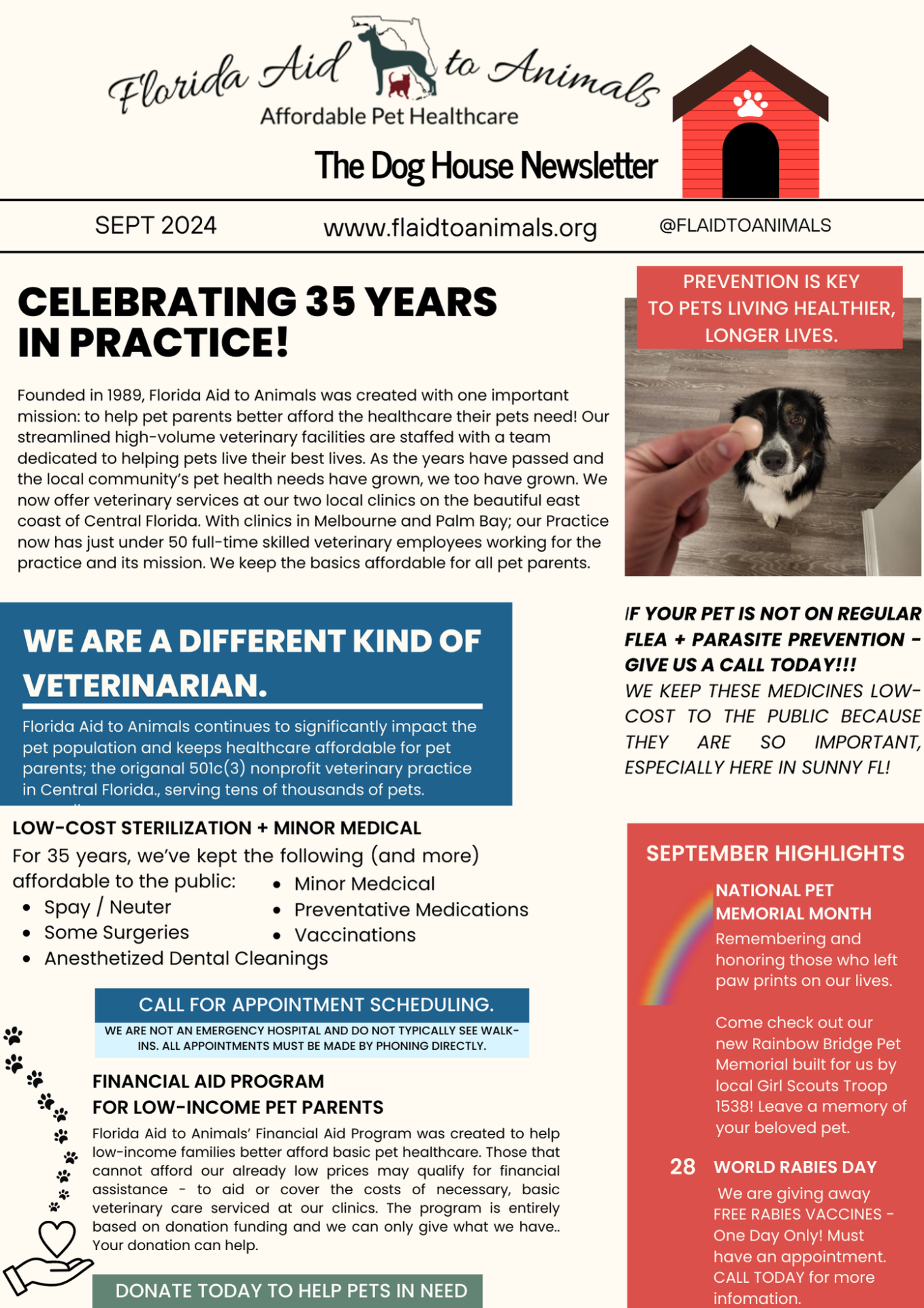 FATA September Newsletter