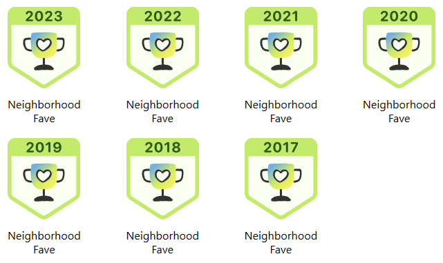 2023 Winners of Nextdoor's Neighborhood Faves Awards