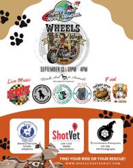 Wheels and Wags at Space Coast Harley Davidson